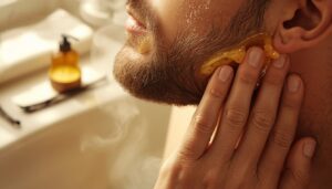 massage beard and skin massage beard and skin