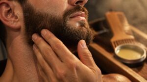 massage skin beneath beard massage skin beneath beard