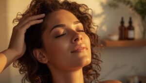massage the dry scalp massage the dry scalp