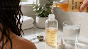 mix the diluted acv rinse mix the diluted acv rinse