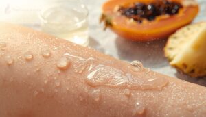 moisture activates enzyme peel action moisture activates enzyme peel action
