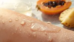 moisture activates enzyme peel action moisture activates enzyme peel action