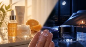 morning versus nighttime application morning versus nighttime application