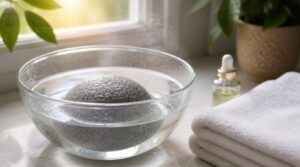 never use the sponge dry never use the sponge dry