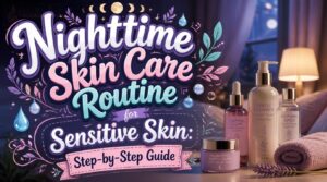 nighttime skin care routine for sensitive skin nighttime skin care routine for sensitive skin