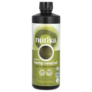 Nutiva Organic Cold Pressed Unrefined Raw B000GAO91K