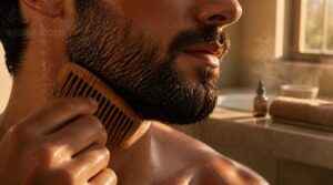 prepare and comb your beard prepare and comb your beard