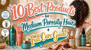 products for medium porosity hair
