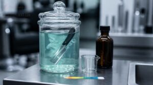 properly diluted barbicide solution properly diluted barbicide solution