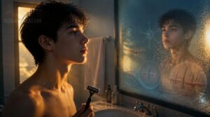 puberty can coincide with shaving puberty can coincide with shaving