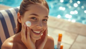 reapply sunscreen when outdoors reapply sunscreen when outdoors