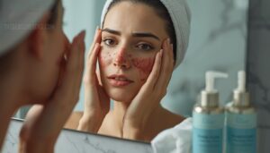 redness during first hours redness during first hours