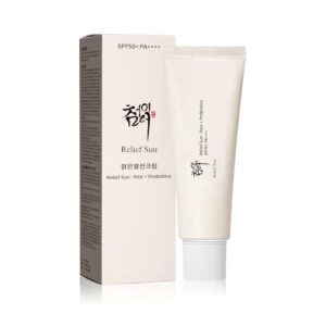 Relief Sun Organic Korean sunscreen B0G4Z5G1NT