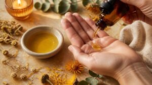 remove makeup with carrier oil remove makeup with carrier oil