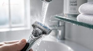rinse away hair and residue rinse away hair and residue
