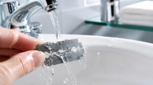 rinse off hair and residue rinse off hair and residue