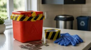 seal, label, and dispose blades seal, label, and dispose blades