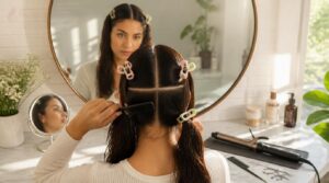 sectioning hair evenly sectioning hair evenly