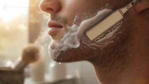 shave gently with hair growth shave gently with hair growth