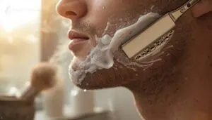 shave gently with hair growth shave gently with hair growth