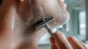 shave with hair growth shave with hair growth