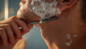 shave with the grain shave with the grain