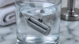 soak blade in alcohol soak blade in alcohol