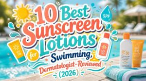 sunscreen lotions for swimming