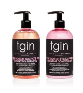 tgin Rose Water Shampoo + B08BVWSBGX