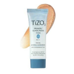 TiZO3 Facial Mineral Sunscreen and B00YHMQDC6