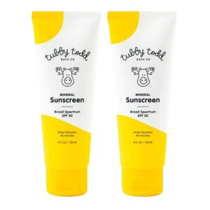 Tubby Todd Mineral Sunscreen SPF B0F3ZZKBVB