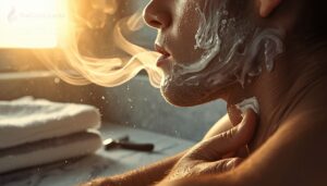 wait before starting your shave wait before starting your shave