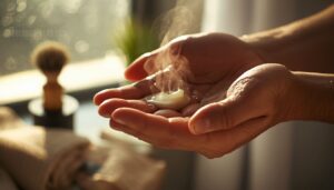 warm balm between your palms warm balm between your palms
