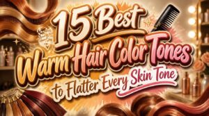 warm hair color tones