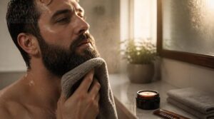 wash and dry your beard wash and dry your beard