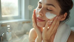 wash your face for 30–60 seconds wash your face for 30–60 seconds