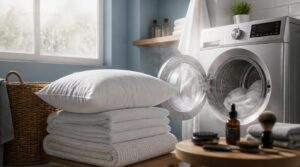 washing pillowcases and towels washing pillowcases and towels