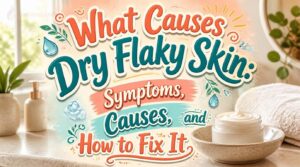 what causes dry flaky skin what causes dry flaky skin