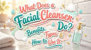 what does a facial cleanser do