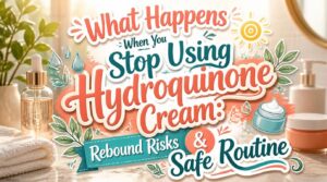what happens when you stop using hydroquinone cream what happens when you stop using hydroquinone cream