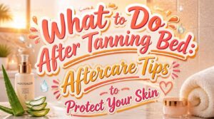 what to do after tanning bed what to do after tanning bed