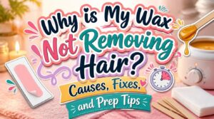 why is my wax not removing hair why is my wax not removing hair