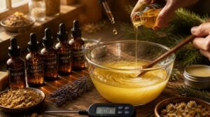 add carrier and essential oils add carrier and essential oils