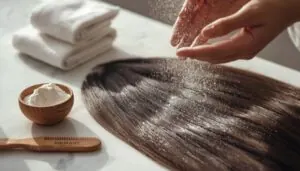 apply absorbent powder apply absorbent powder