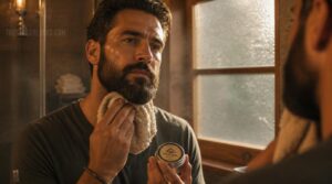 apply to slightly damp beards apply to slightly damp beards