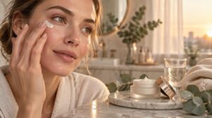applying eye cream for better results applying eye cream for better results