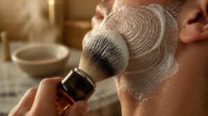 applying lather without irritation applying lather without irritation