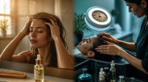 at-home versus professional scalp massage at-home versus professional scalp massage