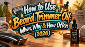 beard trimmer oil usage beard trimmer oil usage