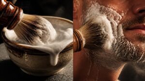 bowl versus face lathering bowl versus face lathering